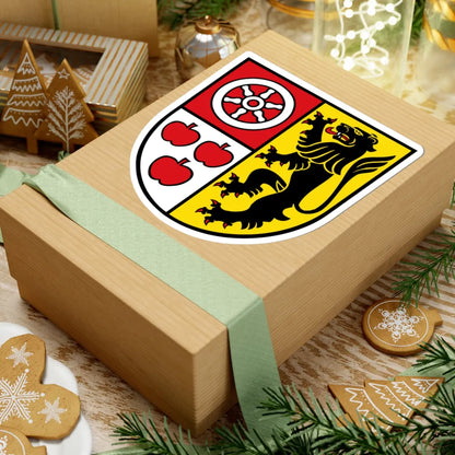 Wappen Landkreis Weimarer Land (Germany) (Coat of Arms) STICKER Vinyl Kiss-Cut Decal - The Sticker Space