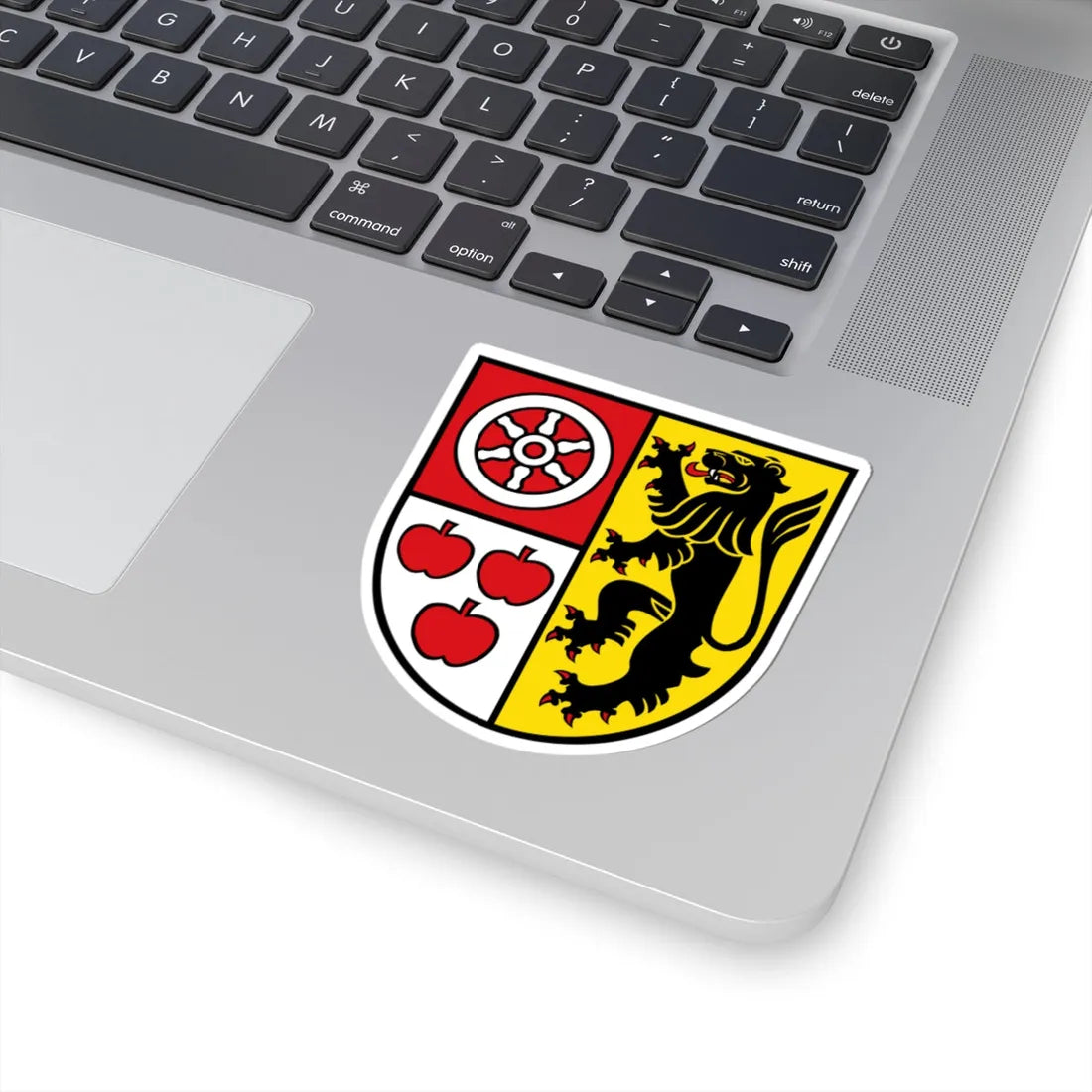 Wappen Landkreis Weimarer Land (Germany) (Coat of Arms) STICKER Vinyl Kiss-Cut Decal - The Sticker Space
