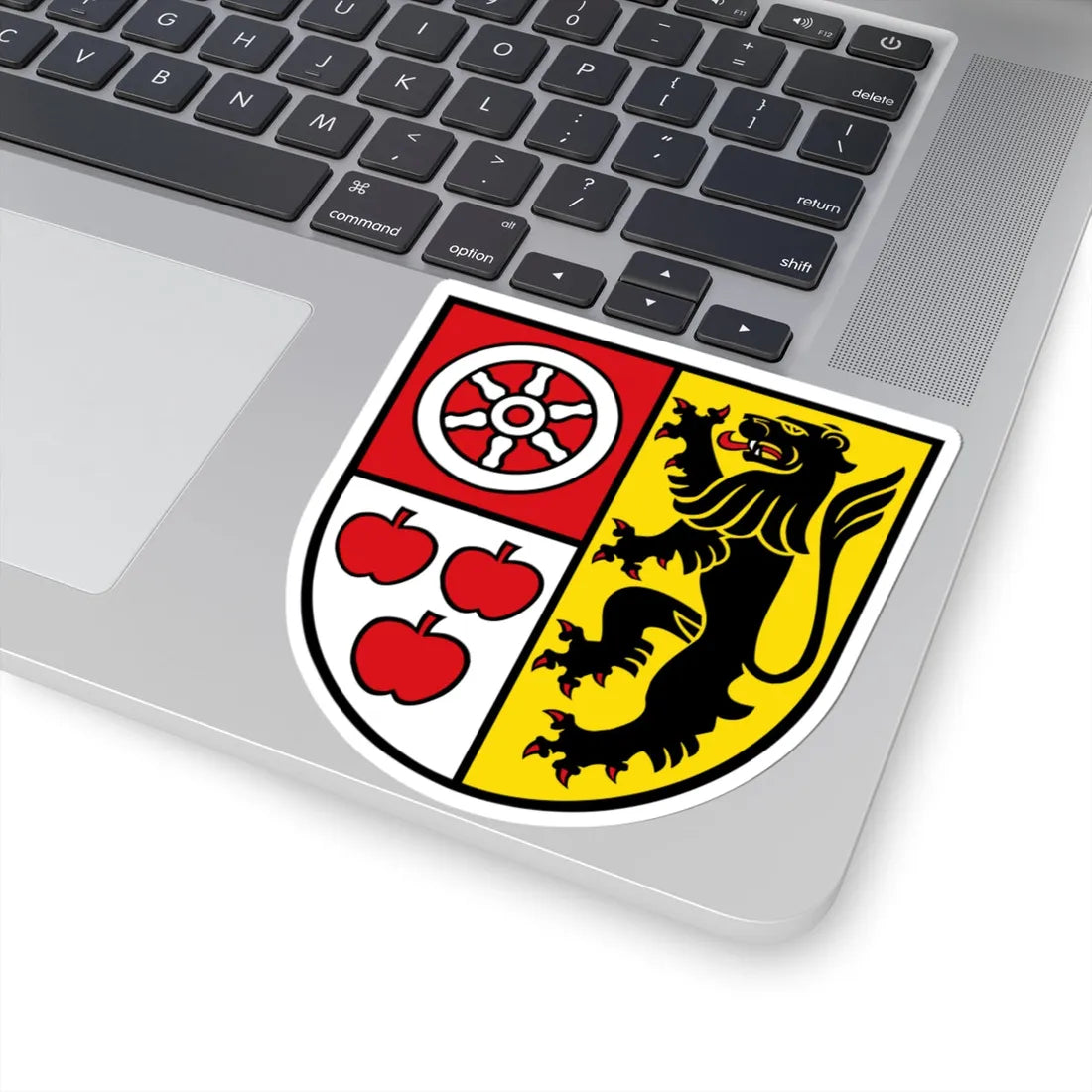 Wappen Landkreis Weimarer Land (Germany) (Coat of Arms) STICKER Vinyl Kiss-Cut Decal - The Sticker Space