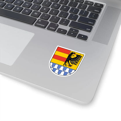 Wappen Landkreis Weissenburg-Gunzenhausen (Germany) (Coat of Arms) STICKER Vinyl Kiss-Cut Decal - The Sticker Space