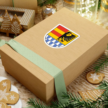 Wappen Landkreis Weissenburg-Gunzenhausen (Germany) (Coat of Arms) STICKER Vinyl Kiss-Cut Decal - The Sticker Space