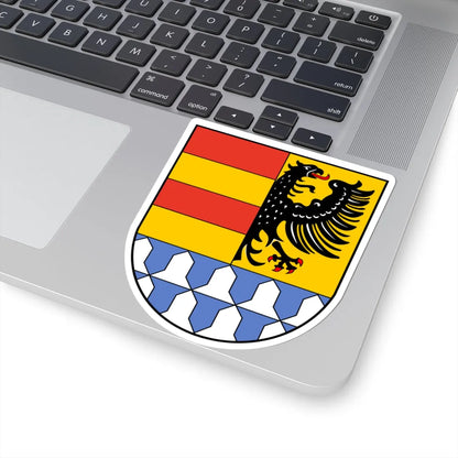 Wappen Landkreis Weissenburg-Gunzenhausen (Germany) (Coat of Arms) STICKER Vinyl Kiss-Cut Decal - The Sticker Space