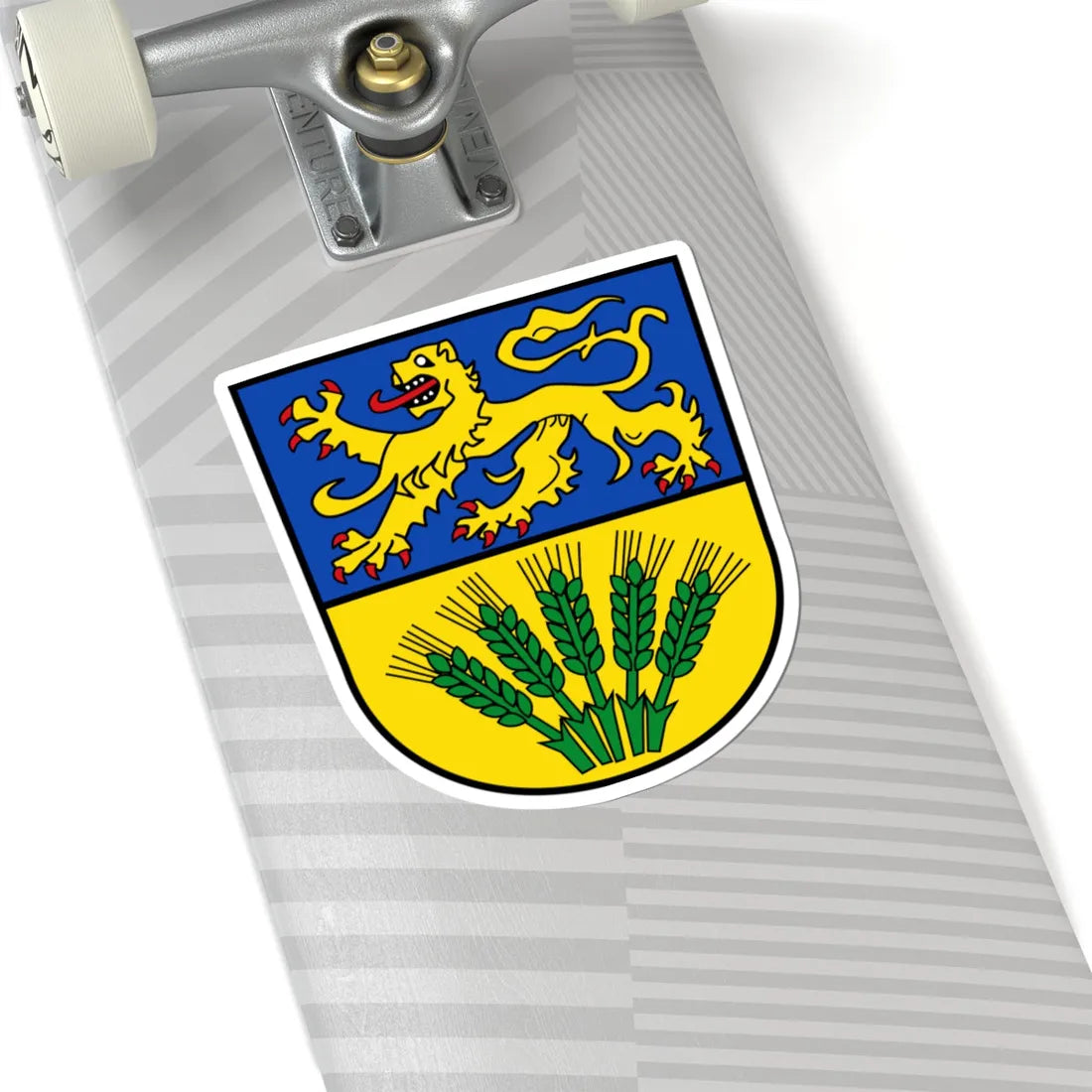 Wappen Landkreis Wolfenbüttel (Germany) (Coat of Arms) STICKER Vinyl Kiss-Cut Decal - The Sticker Space