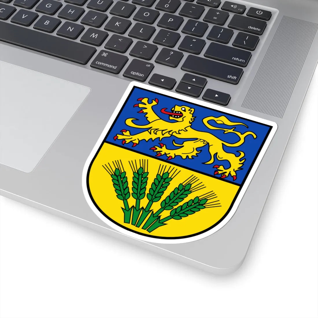 Wappen Landkreis Wolfenbüttel (Germany) (Coat of Arms) STICKER Vinyl Kiss-Cut Decal - The Sticker Space