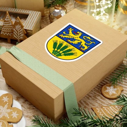 Wappen Landkreis Wolfenbüttel (Germany) (Coat of Arms) STICKER Vinyl Kiss-Cut Decal - The Sticker Space