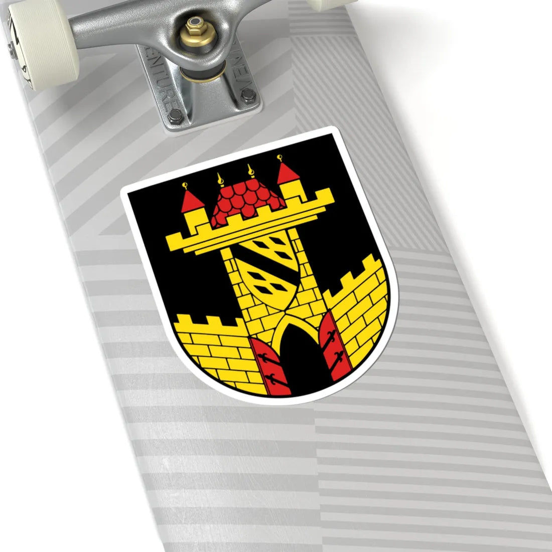 Wappen Leisnig (Germany) (Coat of Arms) STICKER Vinyl Kiss-Cut Decal - The Sticker Space