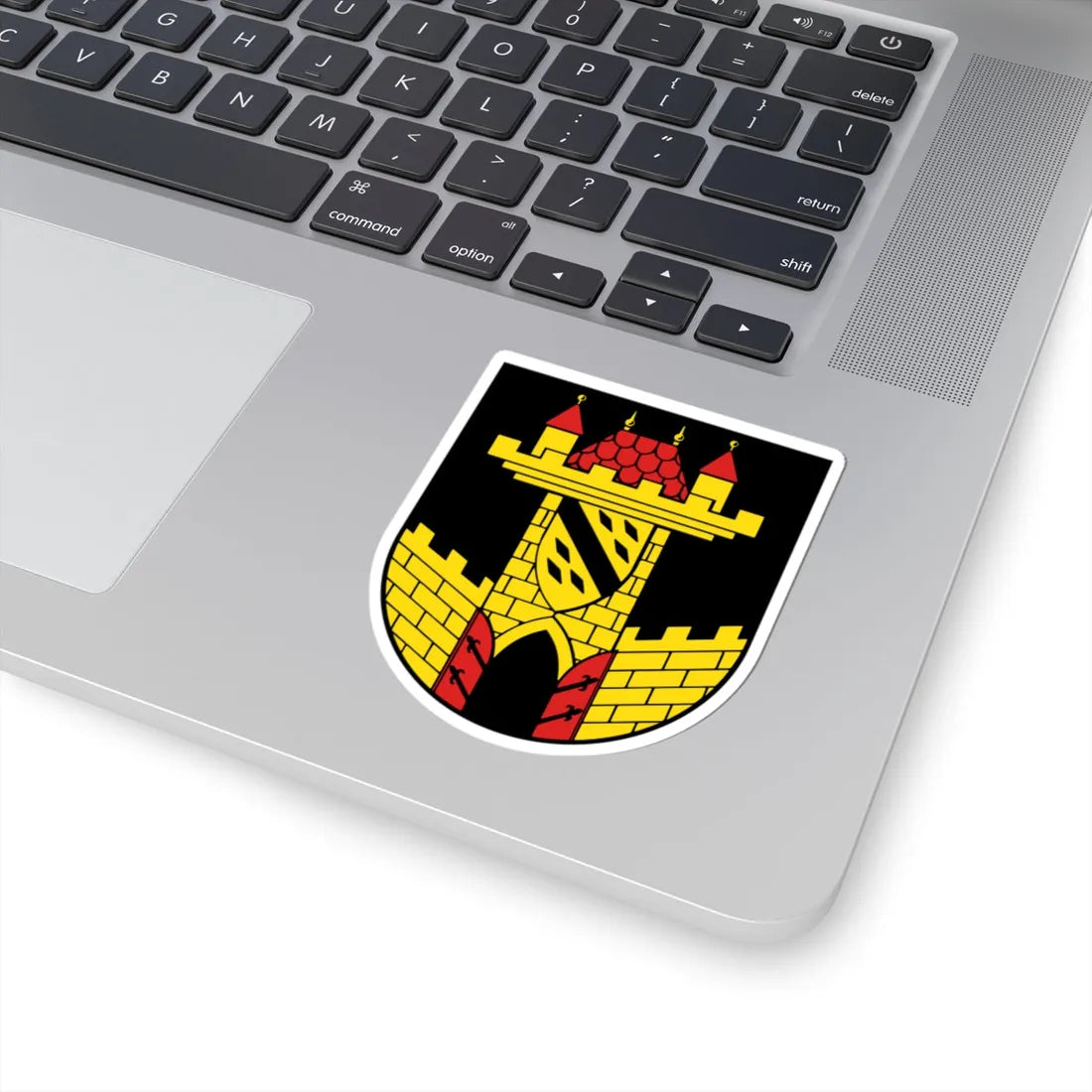 Wappen Leisnig (Germany) (Coat of Arms) STICKER Vinyl Kiss-Cut Decal - The Sticker Space