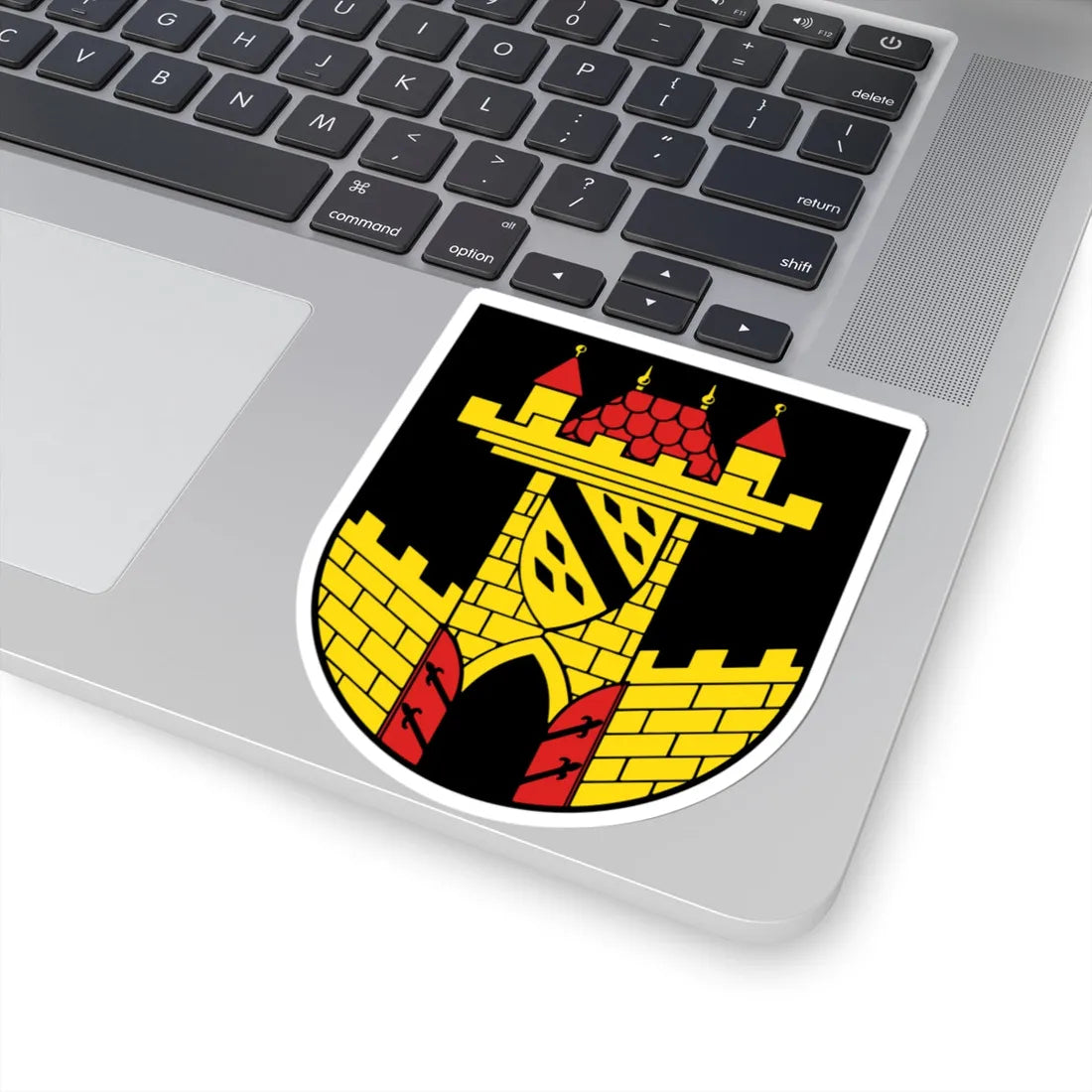 Wappen Leisnig (Germany) (Coat of Arms) STICKER Vinyl Kiss-Cut Decal - The Sticker Space