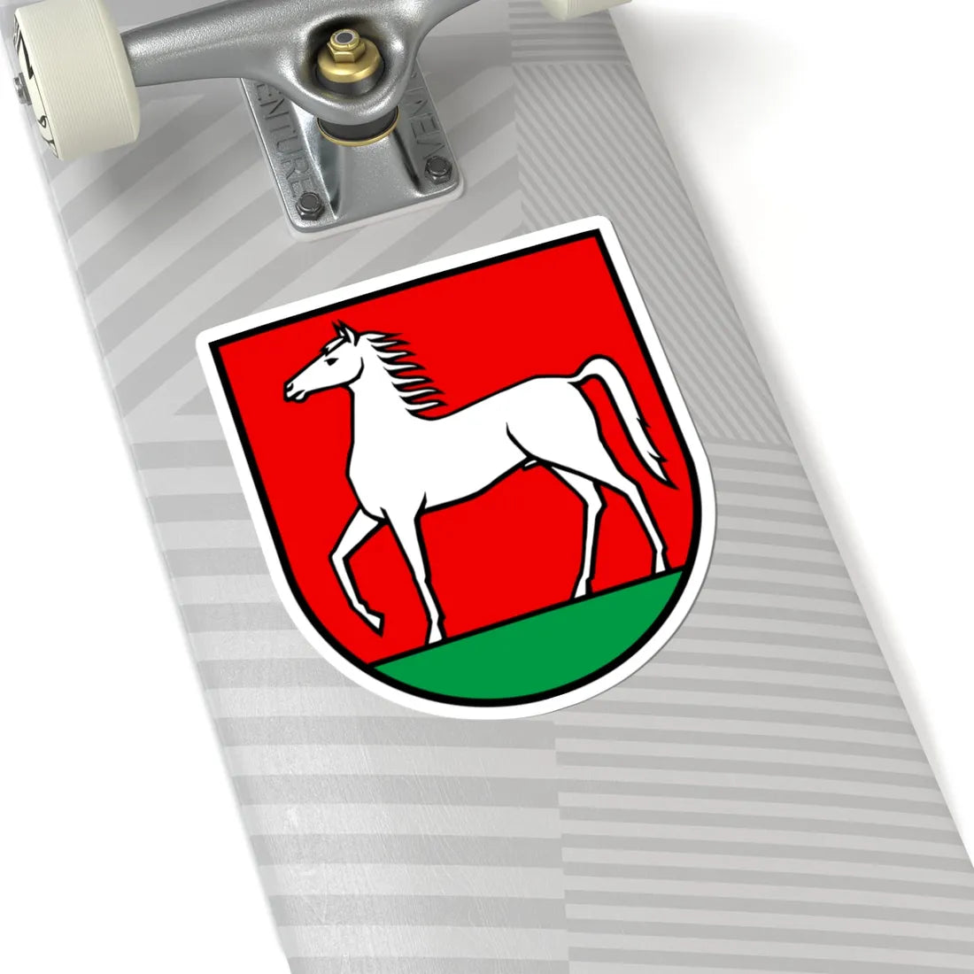 Wappen Lengnau AG (Switzerland) (Coat of Arms) STICKER Vinyl Kiss-Cut Decal - The Sticker Space