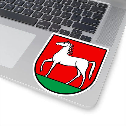 Wappen Lengnau AG (Switzerland) (Coat of Arms) STICKER Vinyl Kiss-Cut Decal - The Sticker Space