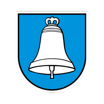 Wappen Leutwil (Switzerland) (Coat of Arms) STICKER Vinyl Kiss-Cut Decal 2 Inch White - The Sticker Space