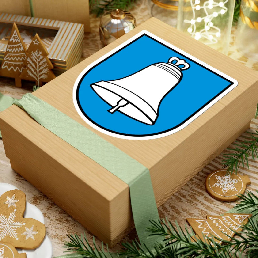 Wappen Leutwil (Switzerland) (Coat of Arms) STICKER Vinyl Kiss-Cut Decal - The Sticker Space