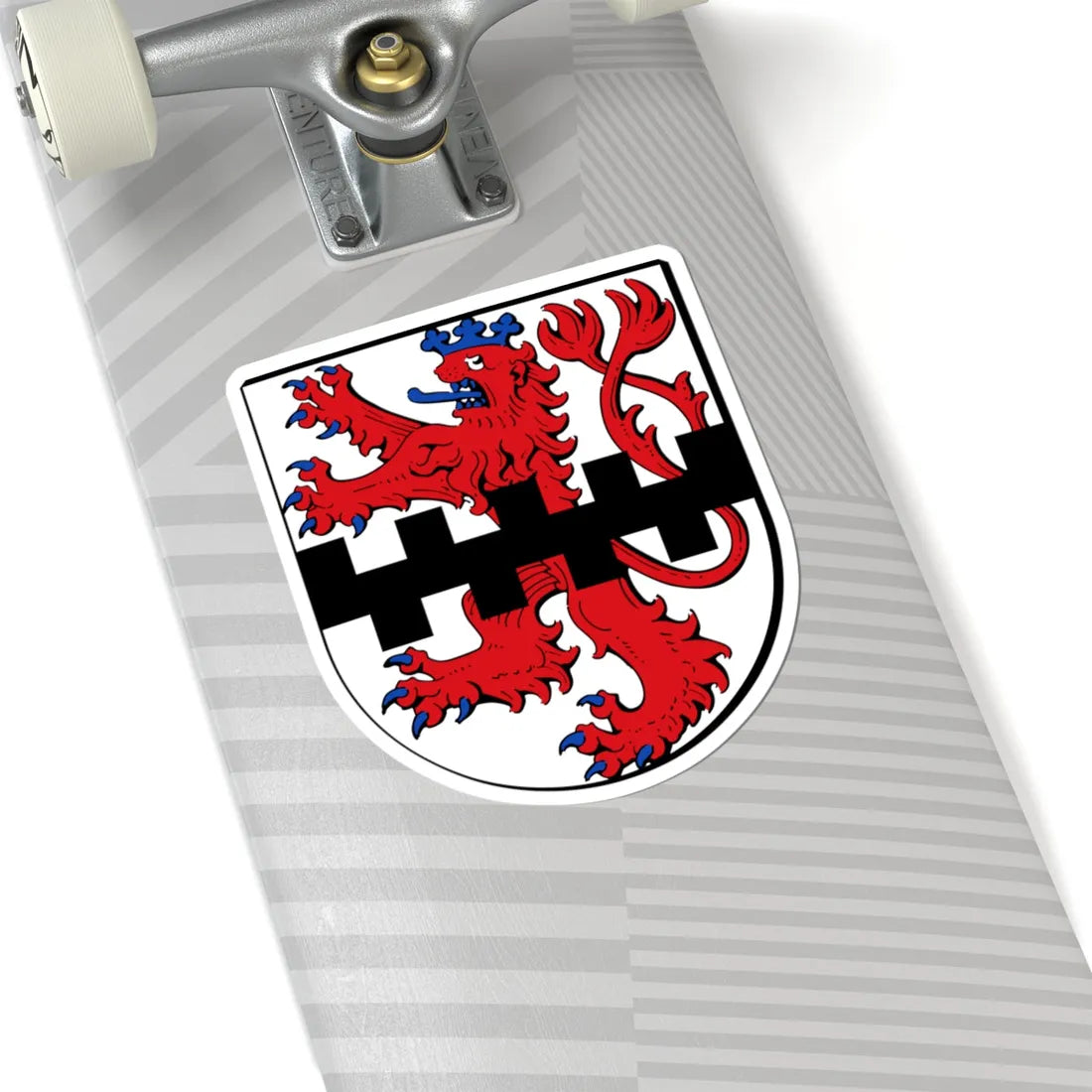 Wappen Leverkusen (Germany) (Coat of Arms) STICKER Vinyl Kiss-Cut Decal - The Sticker Space