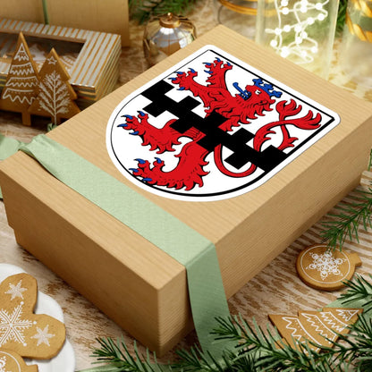 Wappen Leverkusen (Germany) (Coat of Arms) STICKER Vinyl Kiss-Cut Decal - The Sticker Space