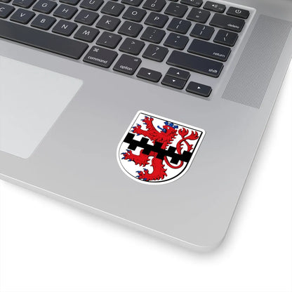 Wappen Leverkusen (Germany) (Coat of Arms) STICKER Vinyl Kiss-Cut Decal - The Sticker Space