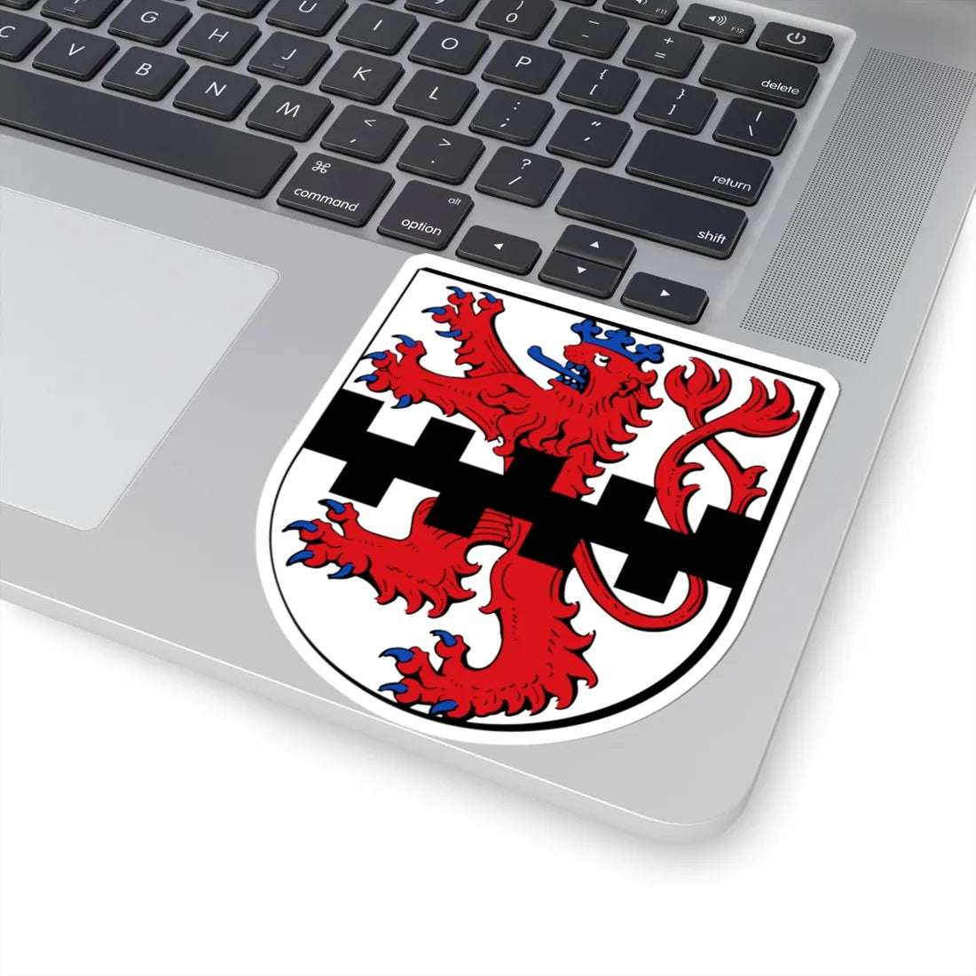 Wappen Leverkusen (Germany) (Coat of Arms) STICKER Vinyl Kiss-Cut Decal - The Sticker Space