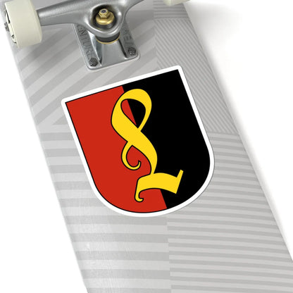 Wappen Lichtensteig (Switzerland) (Coat of Arms) STICKER Vinyl Kiss-Cut Decal - The Sticker Space