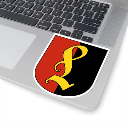 Wappen Lichtensteig (Switzerland) (Coat of Arms) STICKER Vinyl Kiss-Cut Decal - The Sticker Space