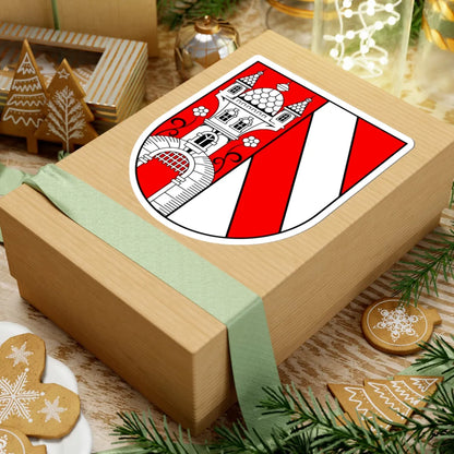 Wappen Lichtenstein Sachsen (Germany) (Coat of Arms) STICKER Vinyl Kiss-Cut Decal - The Sticker Space