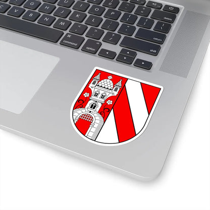 Wappen Lichtenstein Sachsen (Germany) (Coat of Arms) STICKER Vinyl Kiss-Cut Decal - The Sticker Space