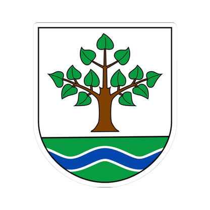 Wappen Limbach (Germany) (Coat of Arms) STICKER Vinyl Kiss-Cut Decal 3 Inch White - The Sticker Space