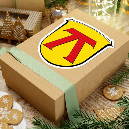 Wappen Linsengericht Hessen (Germany) (Coat of Arms) STICKER Vinyl Kiss-Cut Decal - The Sticker Space