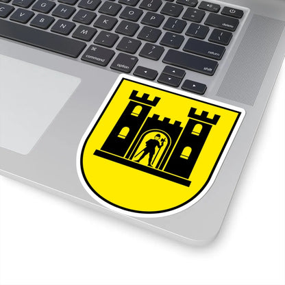 Wappen Lütisburg (Switzerland) (Coat of Arms) STICKER Vinyl Kiss-Cut Decal - The Sticker Space