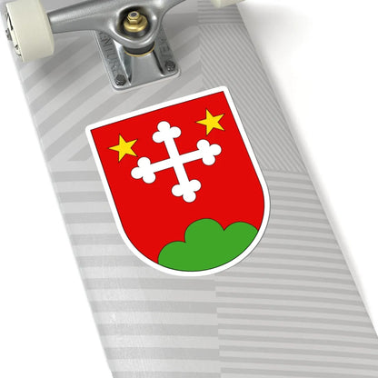 Wappen Lötschental (Switzerland) (Coat of Arms) STICKER Vinyl Kiss-Cut Decal - The Sticker Space