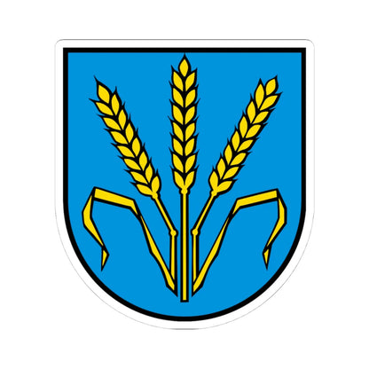 Wappen Lupfig (Switzerland) (Coat of Arms) STICKER Vinyl Kiss-Cut Decal 4 Inch White - The Sticker Space