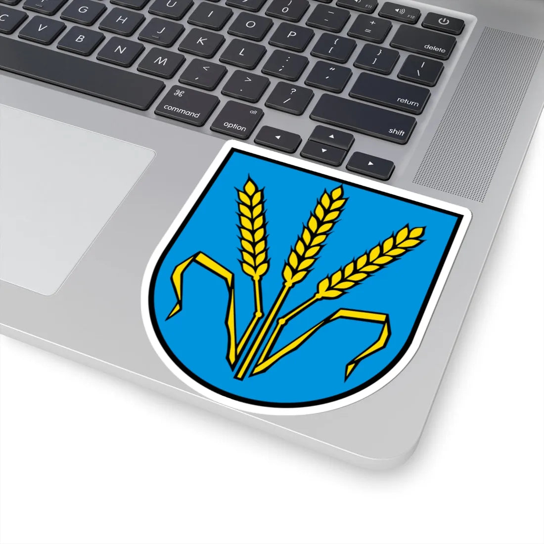 Wappen Lupfig (Switzerland) (Coat of Arms) STICKER Vinyl Kiss-Cut Decal - The Sticker Space