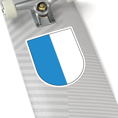 Wappen Luzern matt (Switzerland) (Coat of Arms) STICKER Vinyl Kiss-Cut Decal - The Sticker Space
