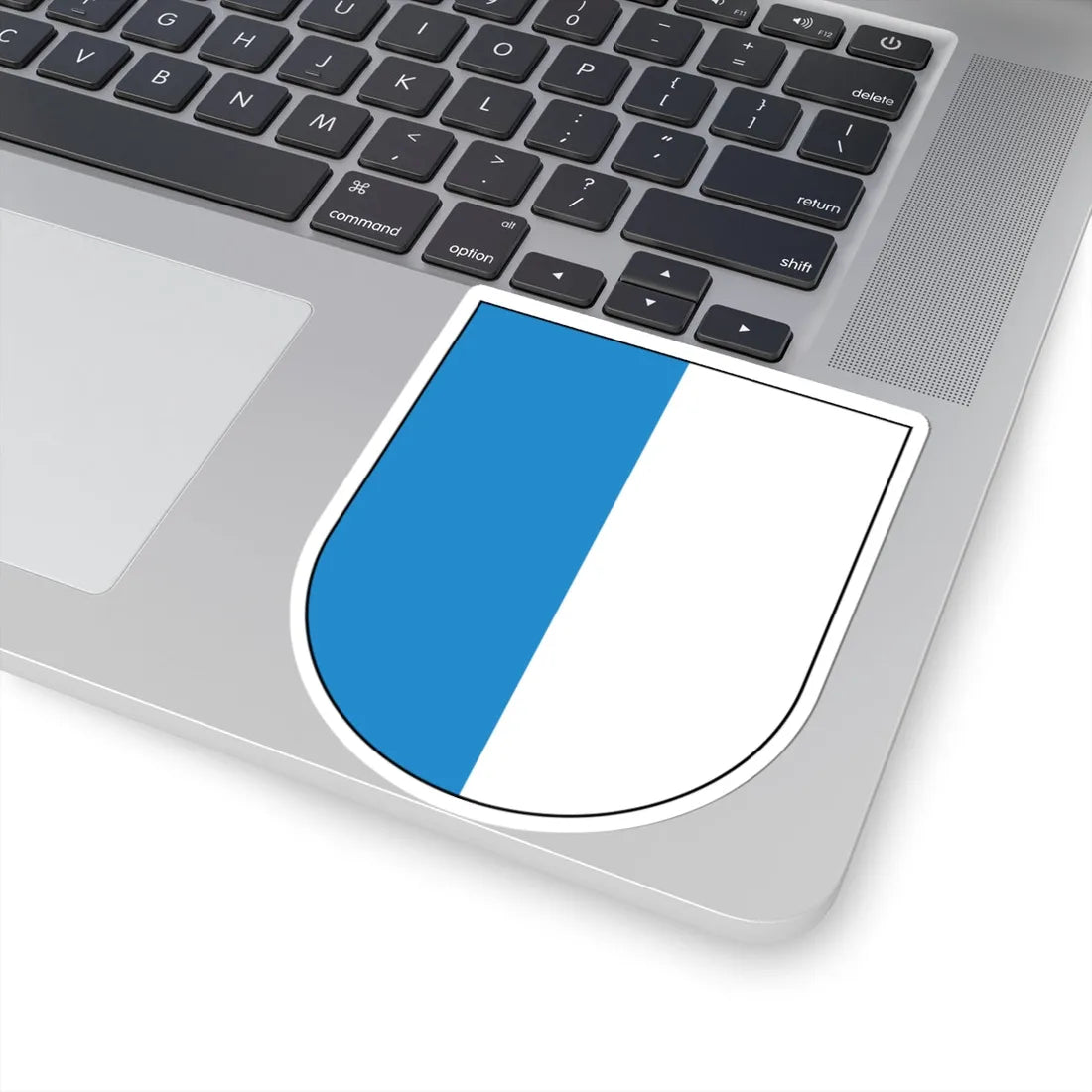 Wappen Luzern matt (Switzerland) (Coat of Arms) STICKER Vinyl Kiss-Cut Decal - The Sticker Space