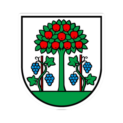 Wappen Magden AG (Switzerland) (Coat of Arms) STICKER Vinyl Kiss-Cut Decal 2 Inch White - The Sticker Space