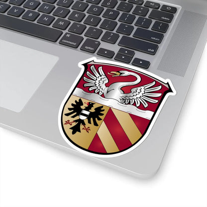Wappen Main-Kinzig-Kreis (Germany) (Coat of Arms) STICKER Vinyl Kiss-Cut Decal - The Sticker Space