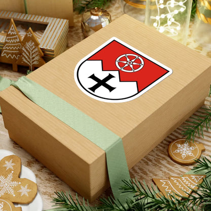 Wappen Main-Tauber-Kreis (Germany) (Coat of Arms) STICKER Vinyl Kiss-Cut Decal - The Sticker Space