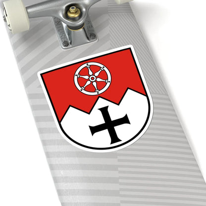 Wappen Main-Tauber-Kreis (Germany) (Coat of Arms) STICKER Vinyl Kiss-Cut Decal - The Sticker Space