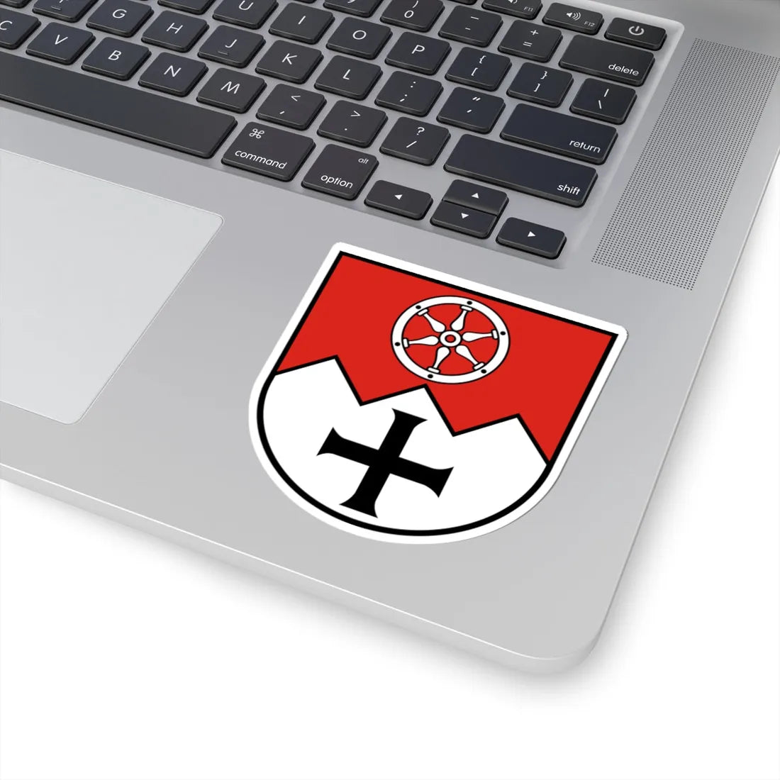 Wappen Main-Tauber-Kreis (Germany) (Coat of Arms) STICKER Vinyl Kiss-Cut Decal - The Sticker Space