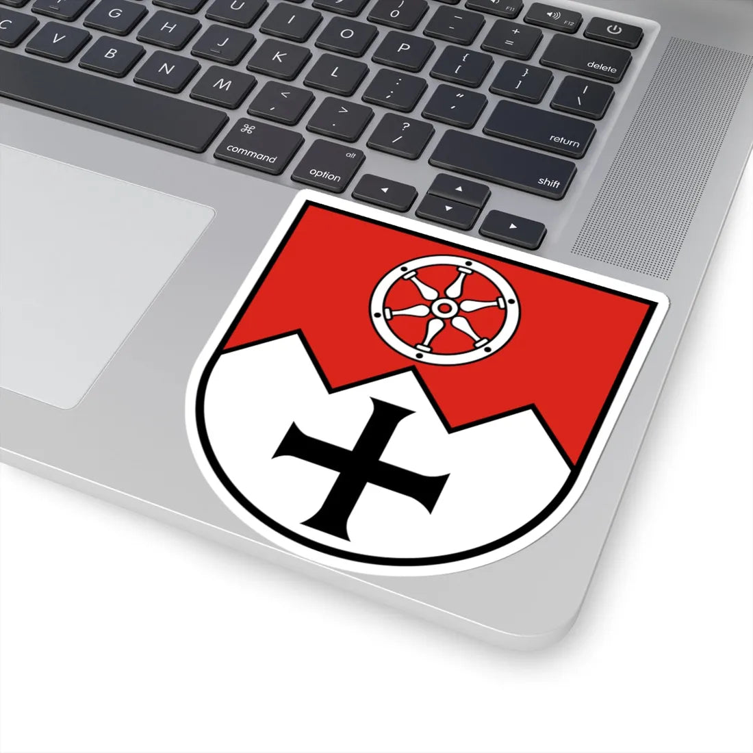 Wappen Main-Tauber-Kreis (Germany) (Coat of Arms) STICKER Vinyl Kiss-Cut Decal - The Sticker Space