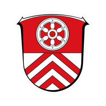 Wappen Main-Taunus-Kreis (Germany) (Coat of Arms) STICKER Vinyl Kiss-Cut Decal 2 Inch White - The Sticker Space