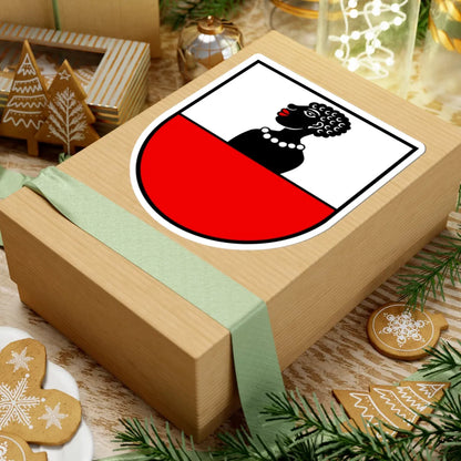 Wappen Mandach AG (Switzerland) (Coat of Arms) STICKER Vinyl Kiss-Cut Decal - The Sticker Space