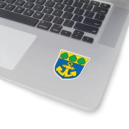 Wappen Mariehamns-Stad (Finland) (Coat of Arms) STICKER Vinyl Kiss-Cut Decal - The Sticker Space