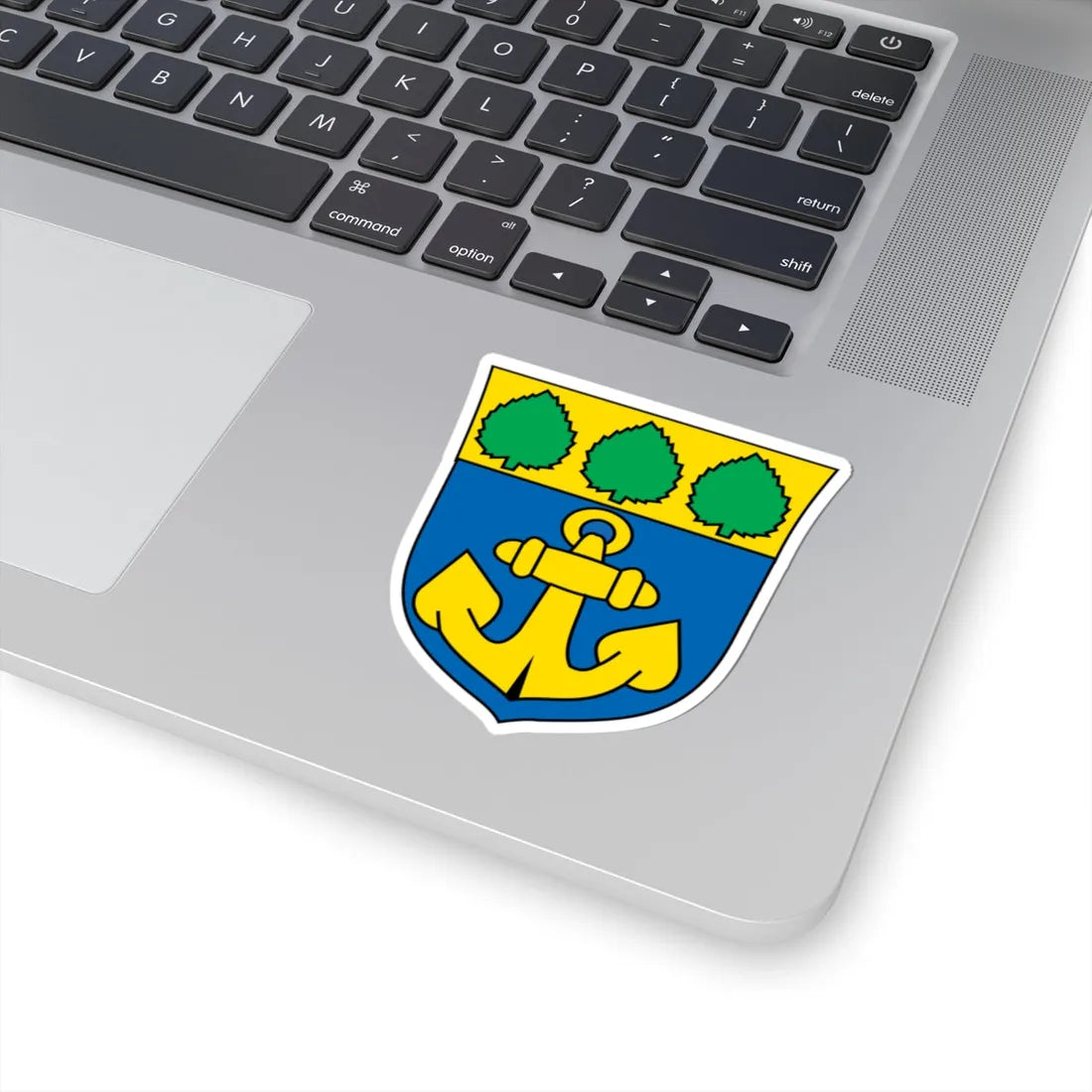 Wappen Mariehamns-Stad (Finland) (Coat of Arms) STICKER Vinyl Kiss-Cut Decal - The Sticker Space