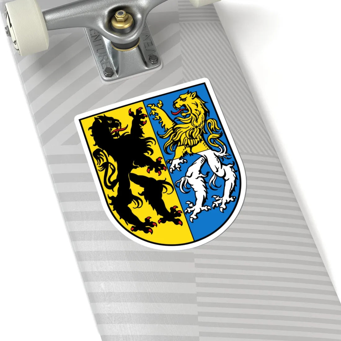 Wappen Markkleeberg (Germany) (Coat of Arms) STICKER Vinyl Kiss-Cut Decal - The Sticker Space