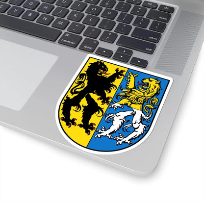 Wappen Markkleeberg (Germany) (Coat of Arms) STICKER Vinyl Kiss-Cut Decal - The Sticker Space