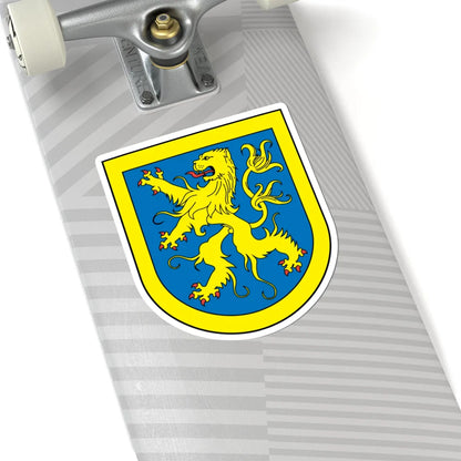 Wappen Markneukirchen (Germany) (Coat of Arms) STICKER Vinyl Kiss-Cut Decal - The Sticker Space