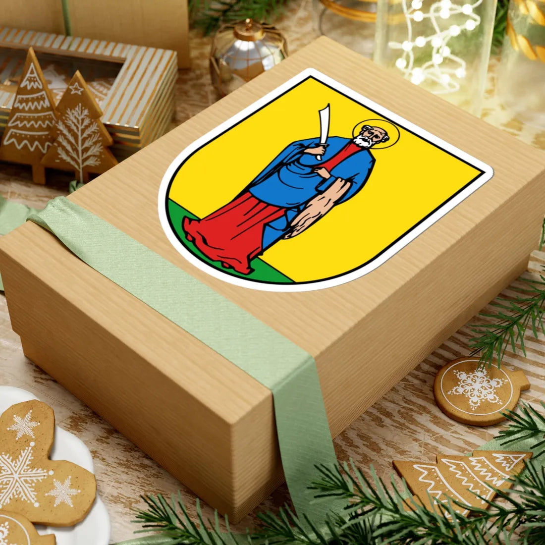 Wappen Markranstaedt (Germany) (Coat of Arms) STICKER Vinyl Kiss-Cut Decal - The Sticker Space