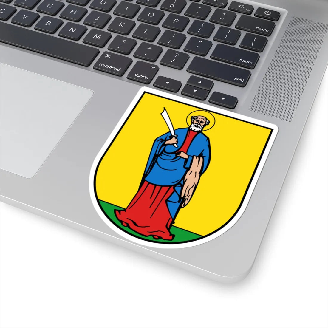 Wappen Markranstaedt (Germany) (Coat of Arms) STICKER Vinyl Kiss-Cut Decal - The Sticker Space