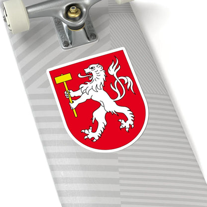 Wappen Martigny (Switzerland) (Coat of Arms) STICKER Vinyl Kiss-Cut Decal - The Sticker Space