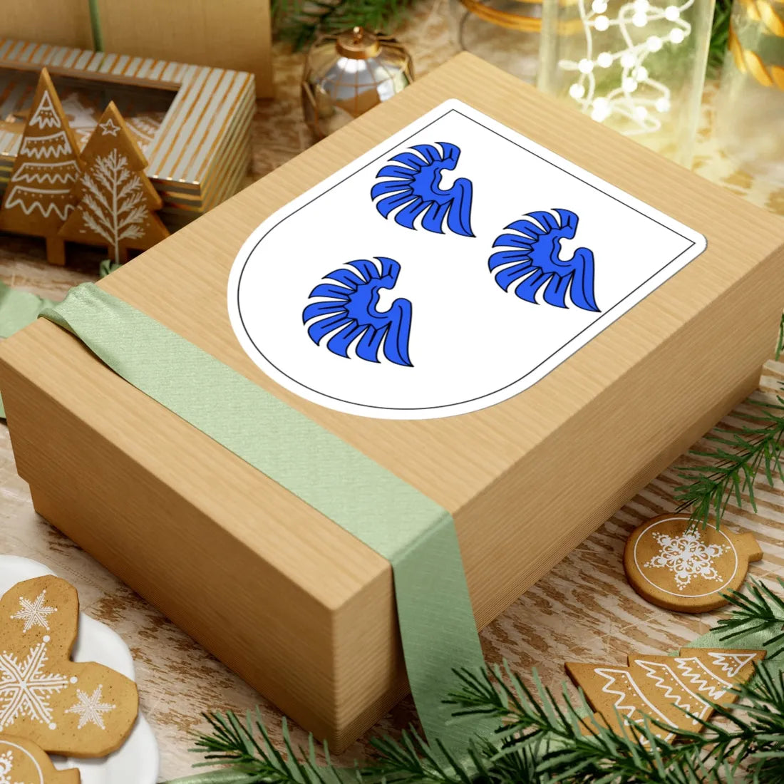 Wappen Matsch (Switzerland) (Coat of Arms) STICKER Vinyl Kiss-Cut Decal - The Sticker Space