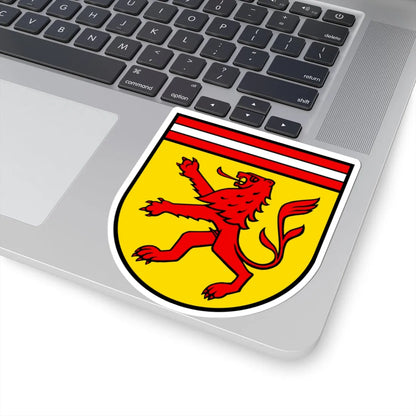 Wappen Mellingen AG (Switzerland) (Coat of Arms) STICKER Vinyl Kiss-Cut Decal - The Sticker Space